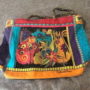 Laurel Burch cat handbag